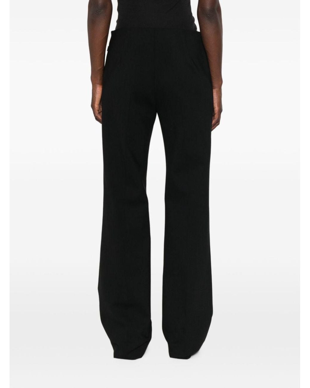 Max Mara Black Wool Trousers By