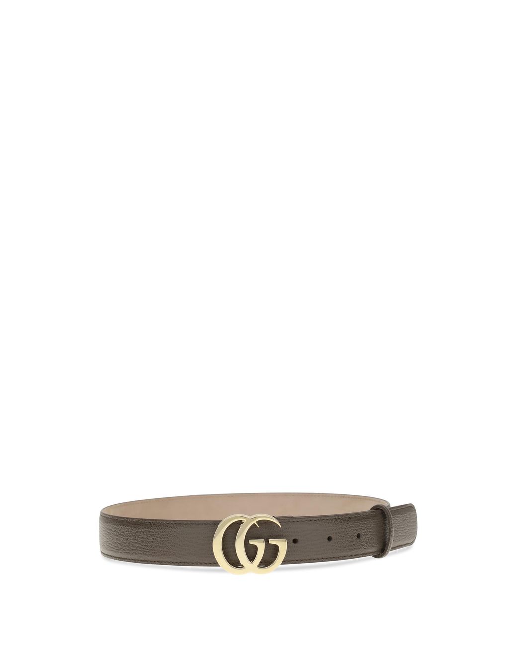 Gucci Brown Gg Marmont Leather Belt
