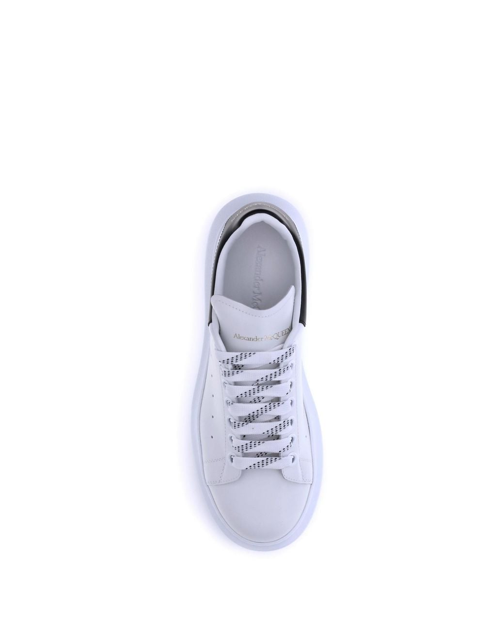 McQueen White Leather Sneakers for men