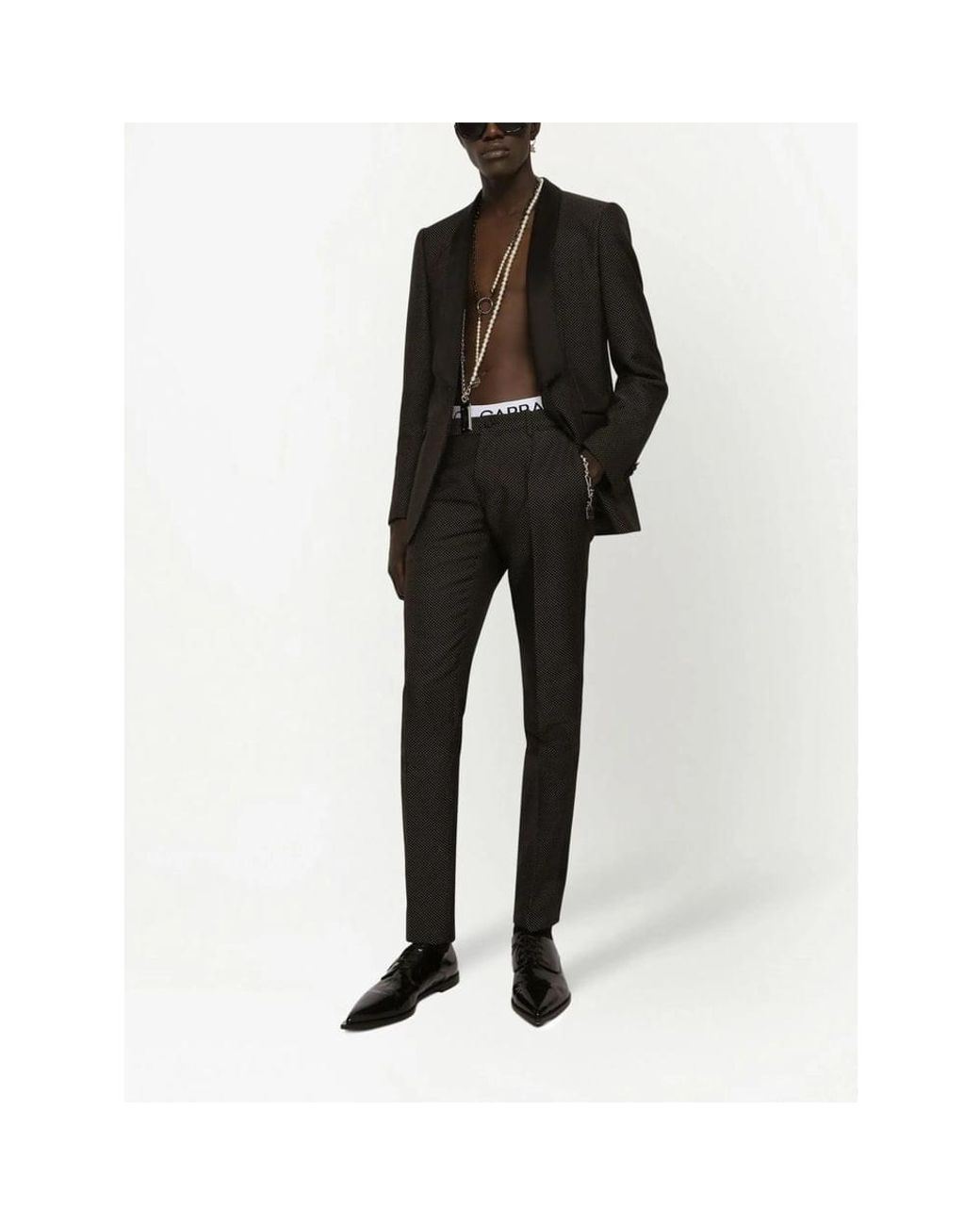 Dolce & Gabbana Black Jackets for men
