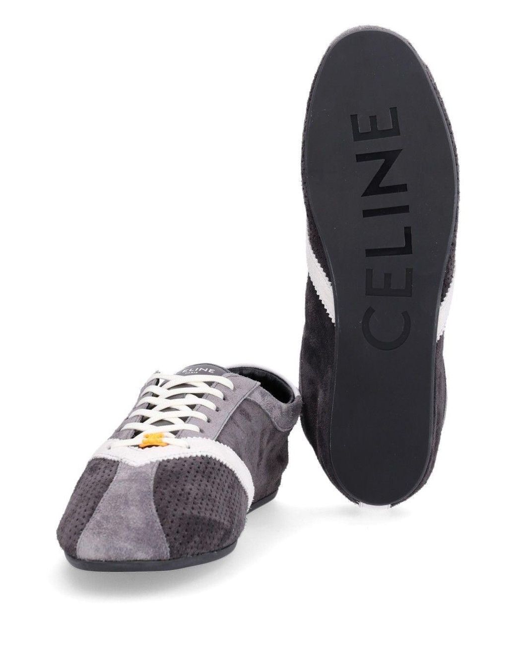 Céline White Flat Sneaker for men