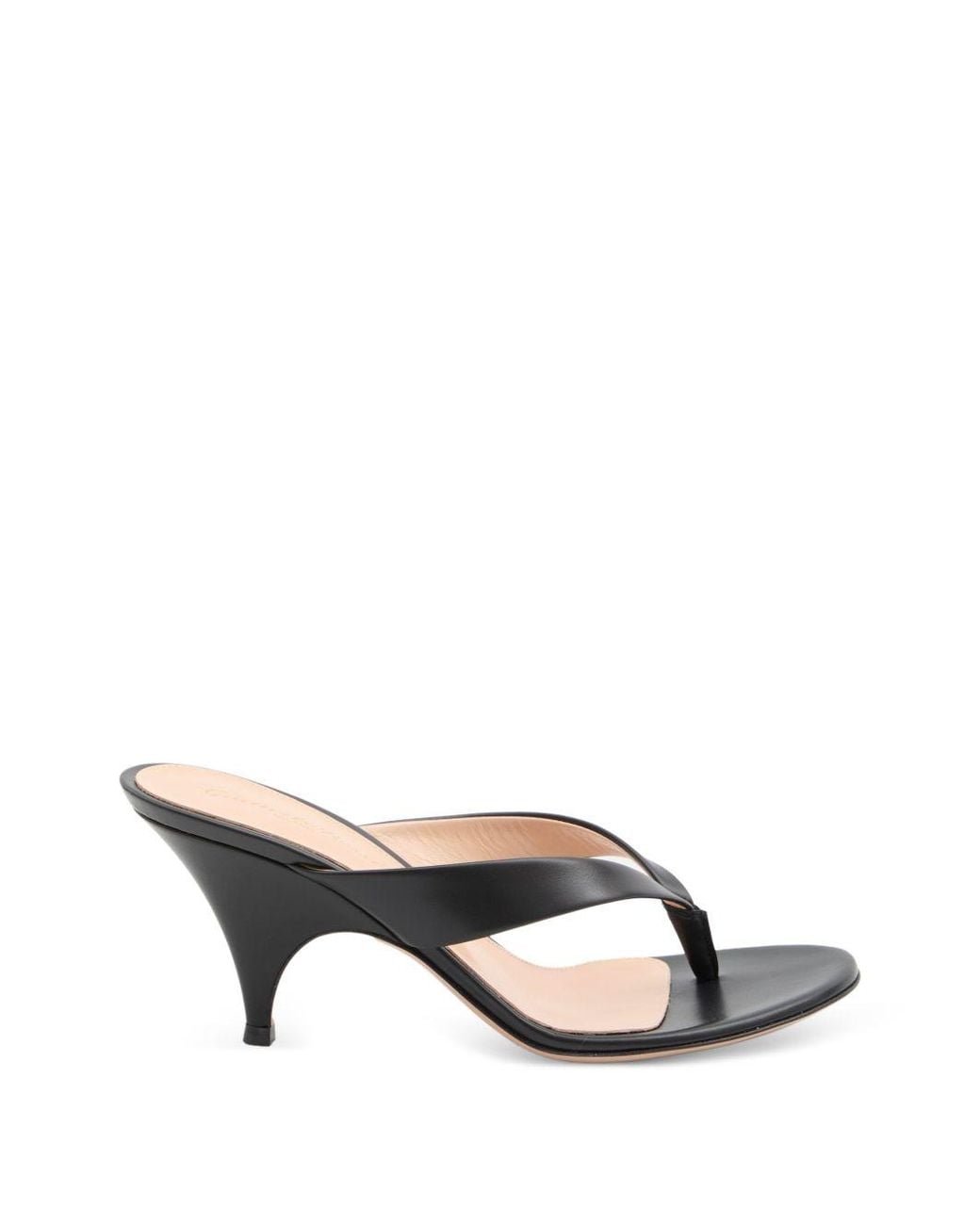 Gianvito Rossi Multicolor Sofia Leather Thong Sandals