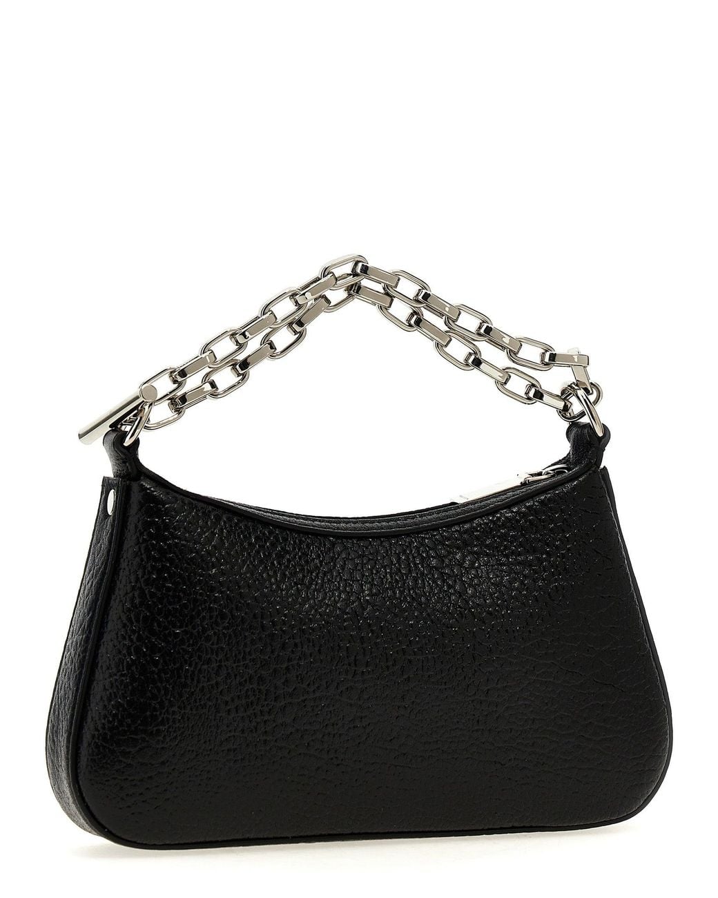 McQueen Black Shoulder Bags