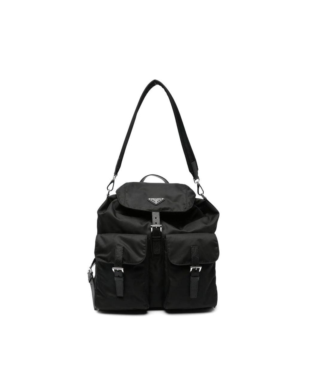 Prada Black Backpacks for men