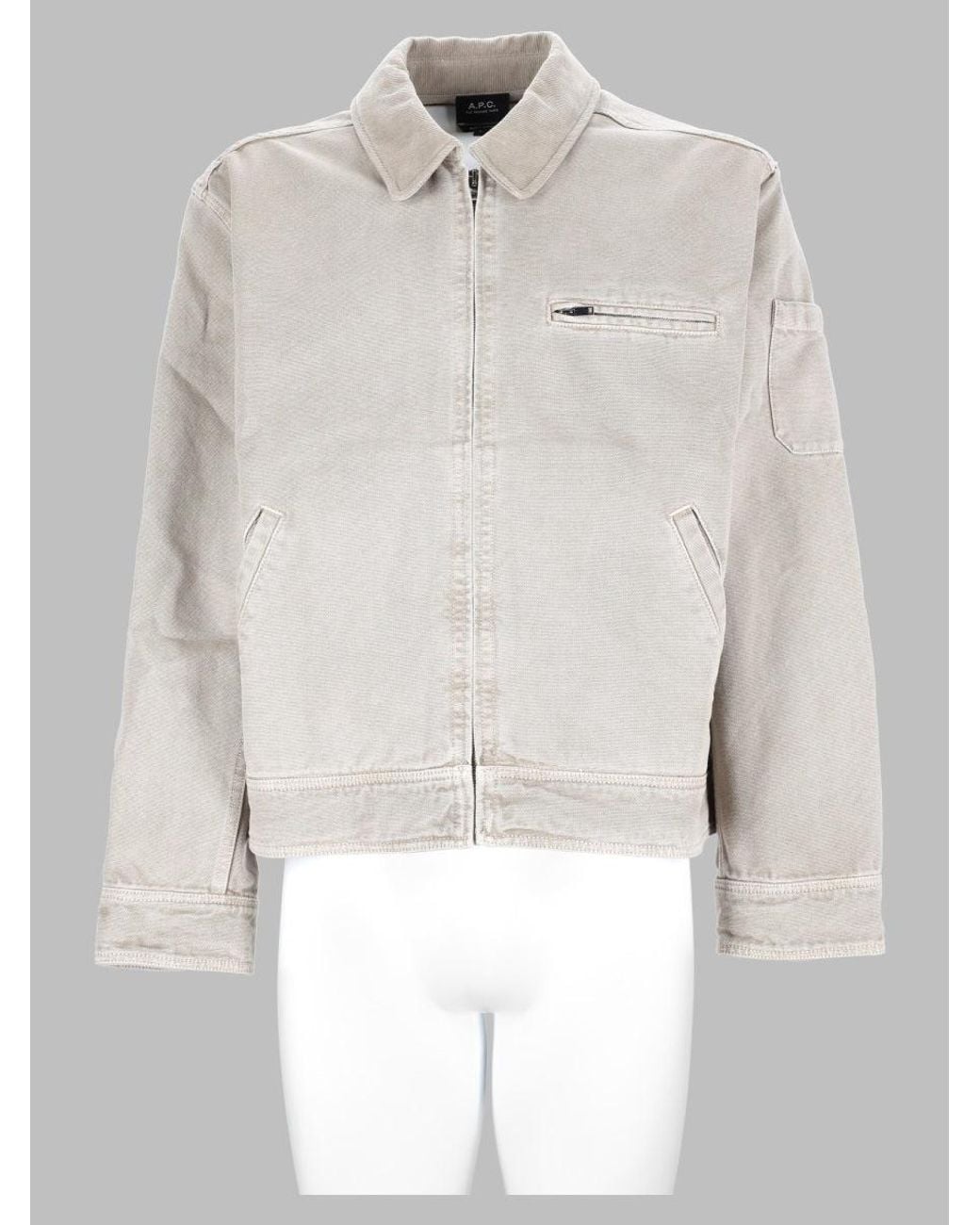A.P.C. White Ebcohtch32086Aae for men