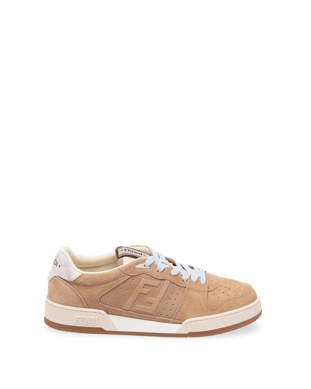 Fendi Natural 'Match' Sneakers for men