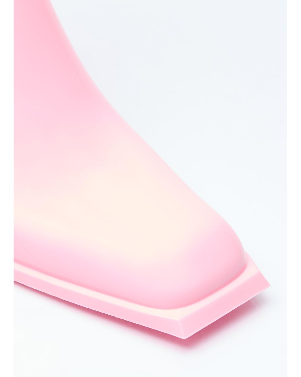 Acne Pink Rubber Ankle Boots