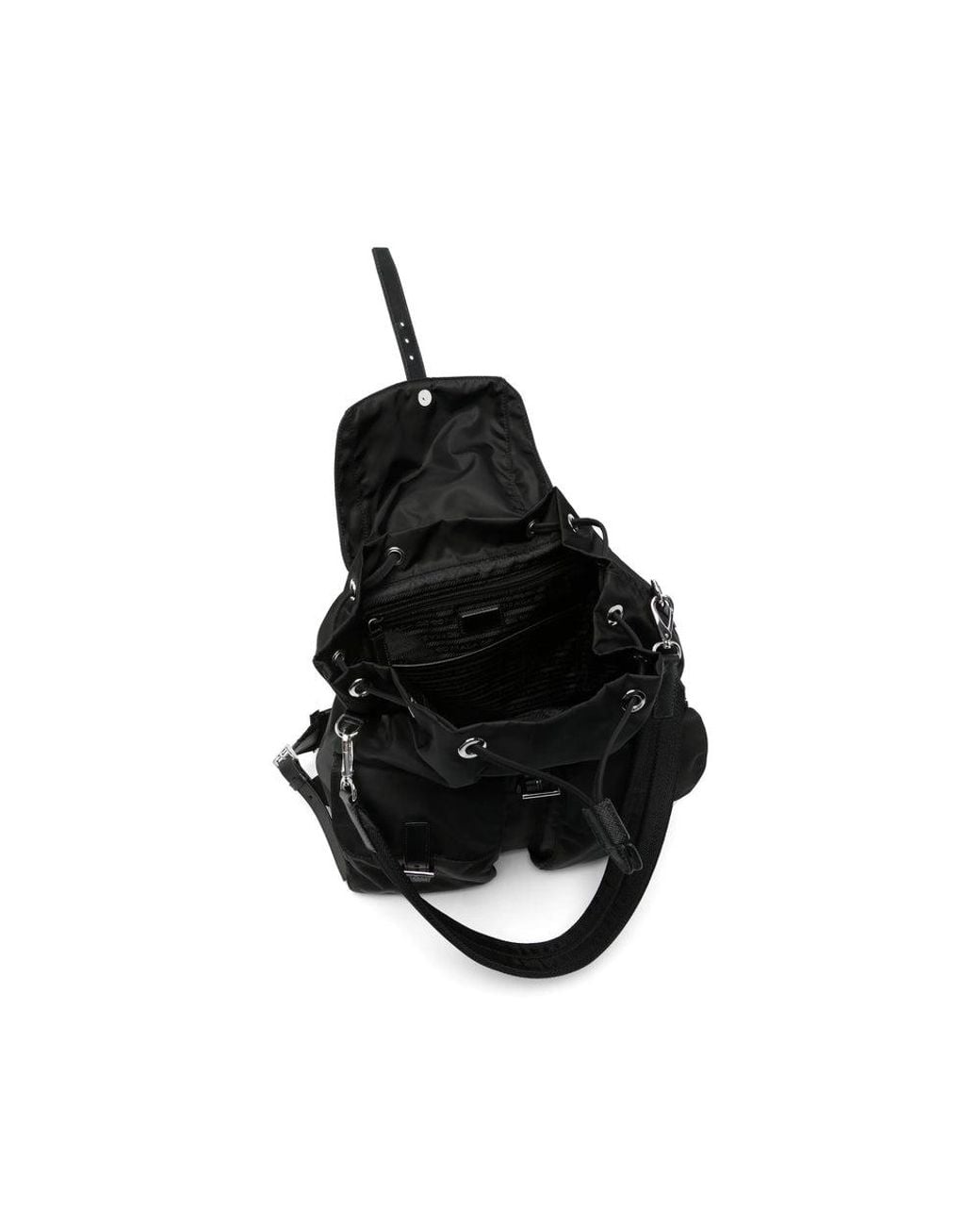 Prada Black Backpacks for men