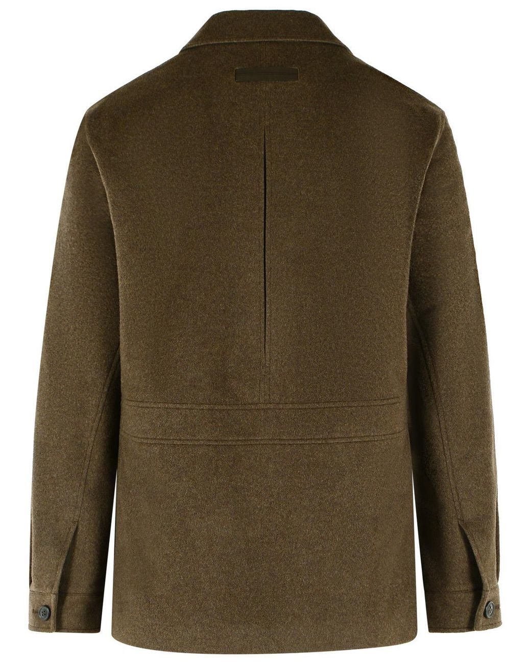 Zegna Green 'Elements Oasi' Cashmere Jacket for men
