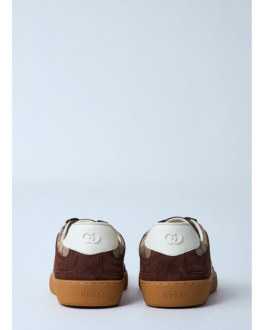 Gucci White Interlocking G Sneakers for men