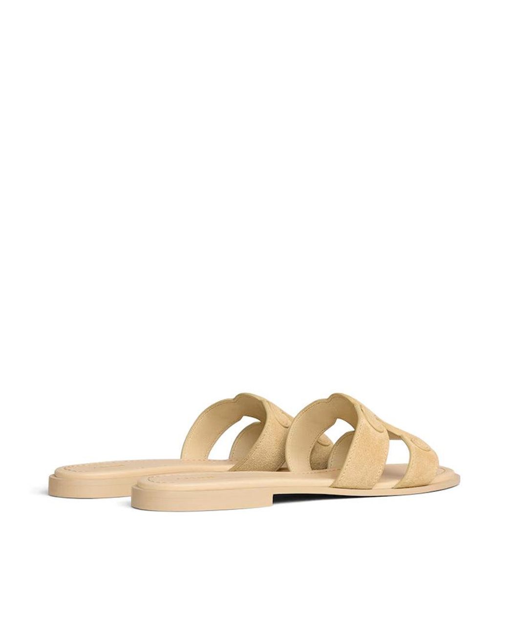 Céline Multicolor Triomphe Suede Mule