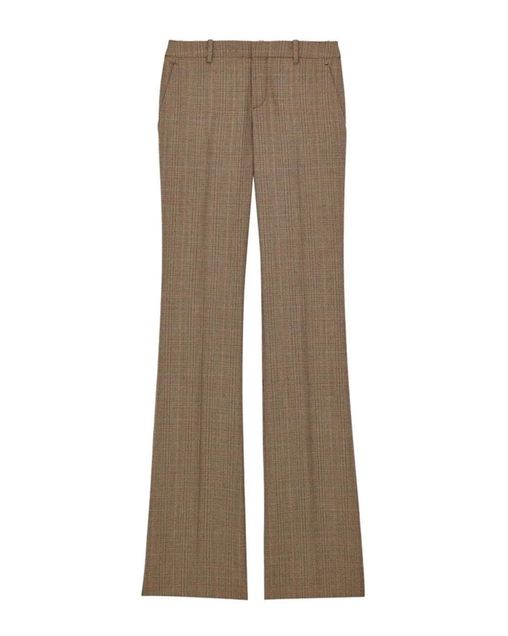 Saint Laurent Natural Flared Pants