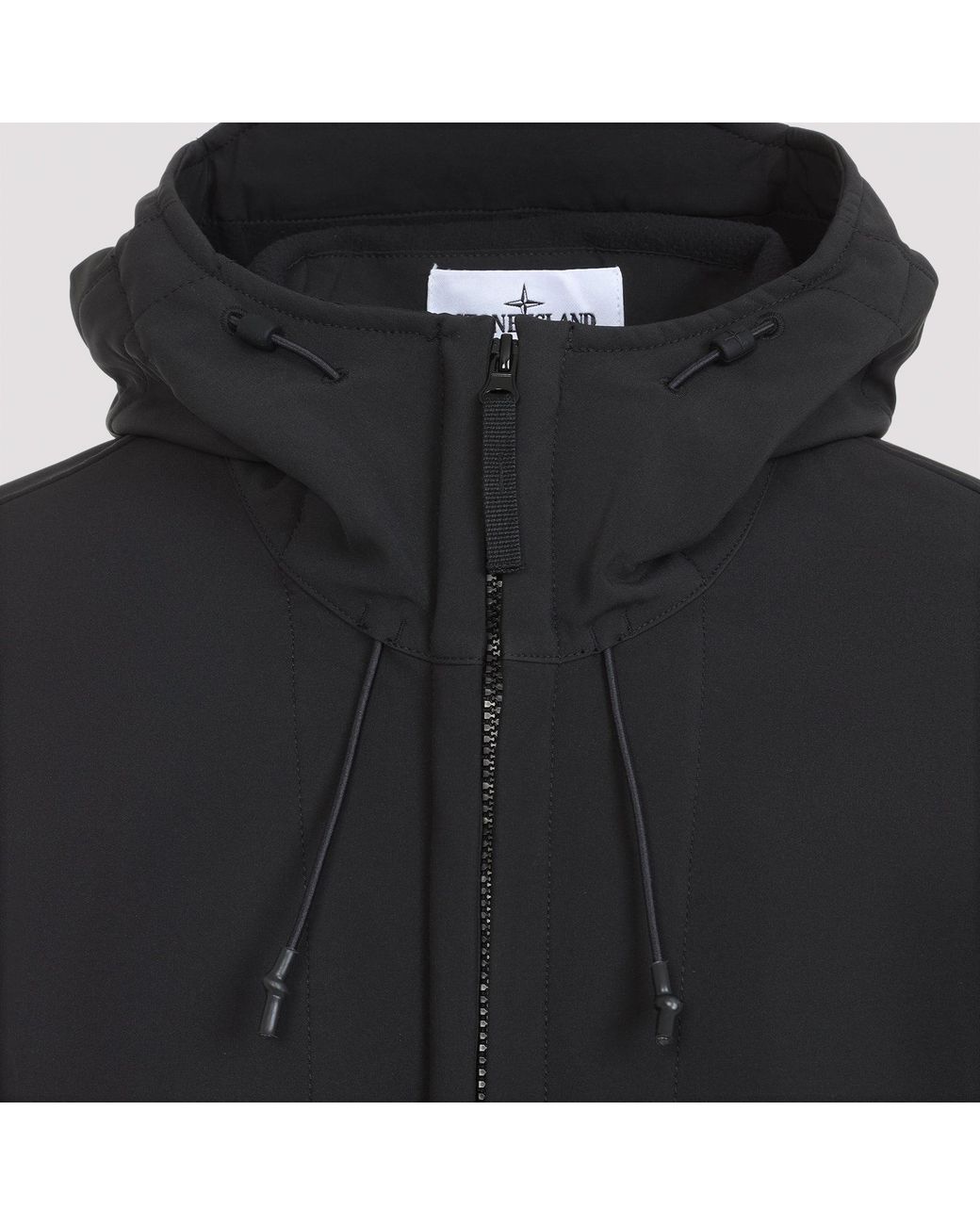 Stone Island Blue Soft Shell Jacket for men