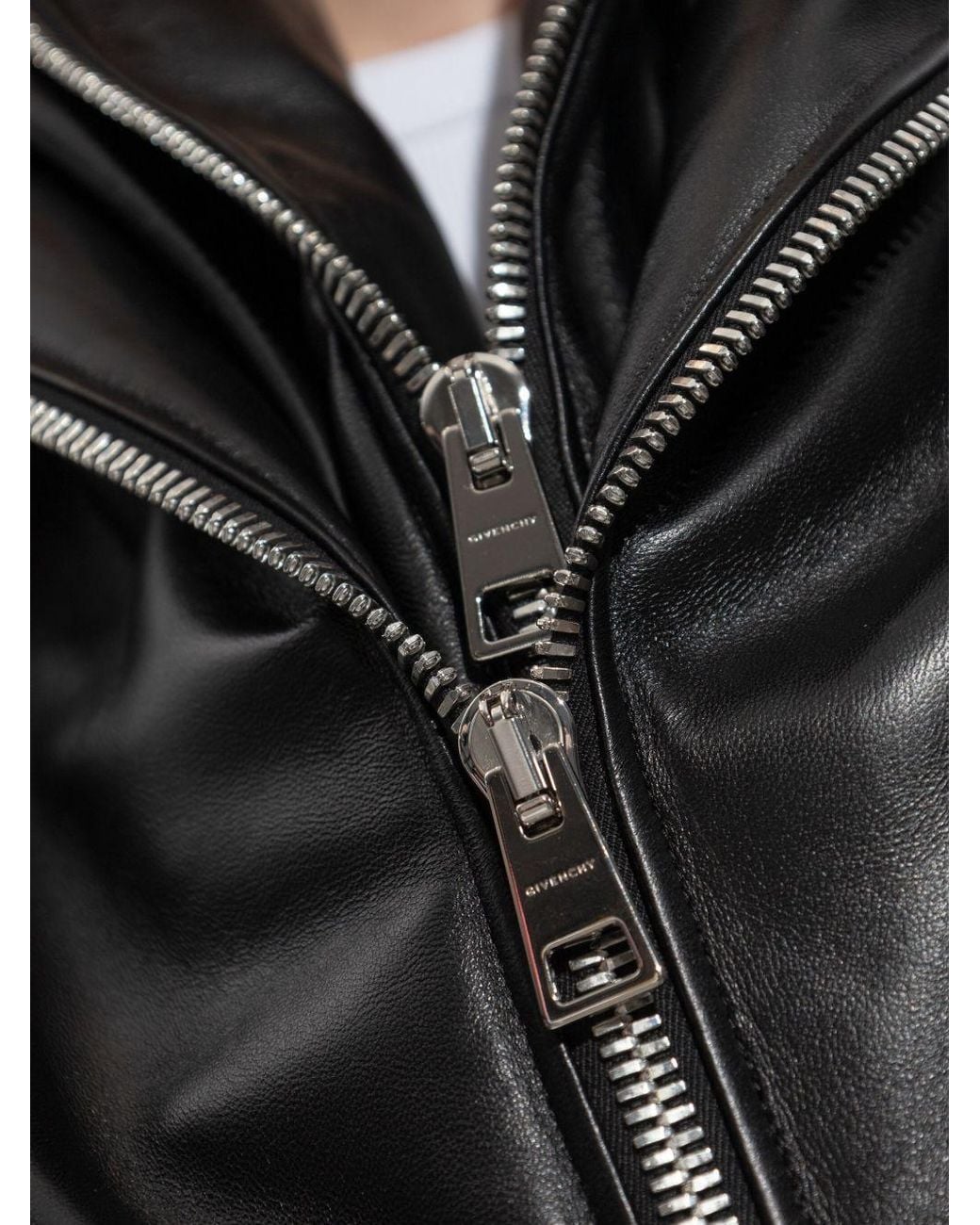Givenchy Black Leather Jacket