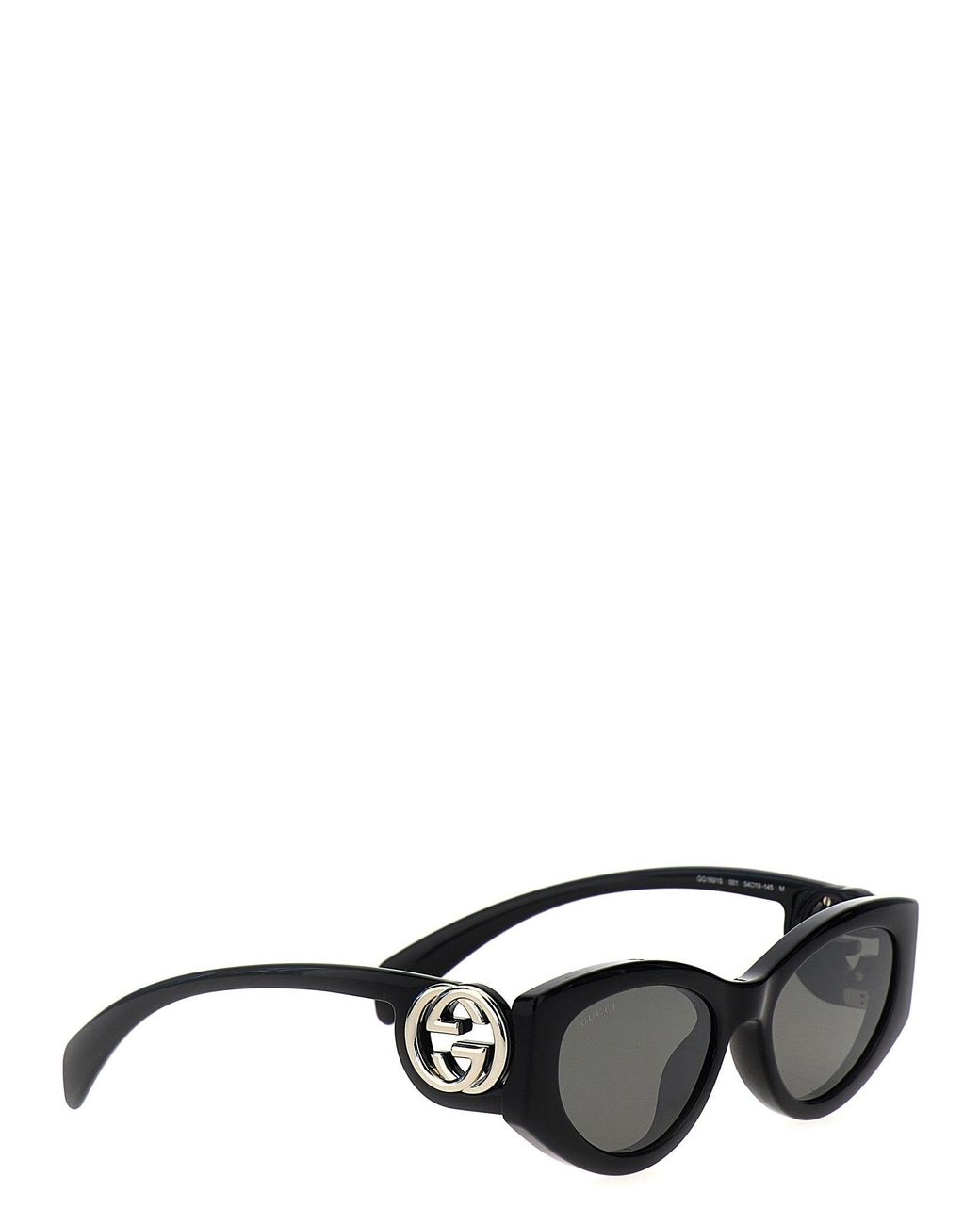 Gucci Black 'Cat Eye' Sunglasses