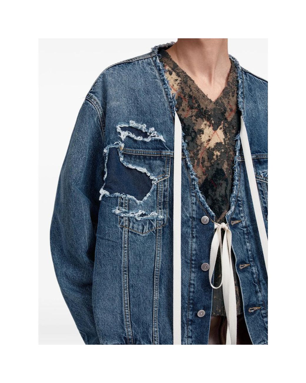 Maison Margiela Blue Jackets for men