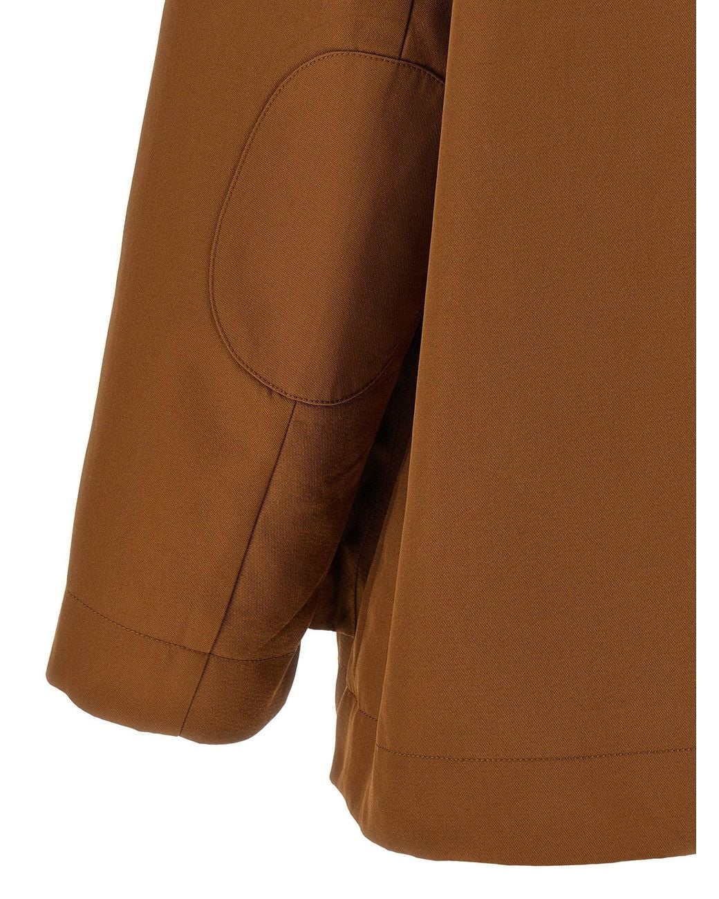 Ganni Brown Twill Jacket