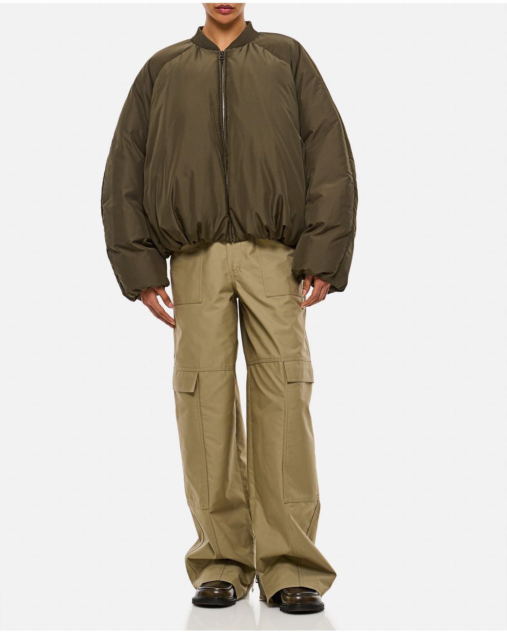 Loewe Green Cargo Trousers