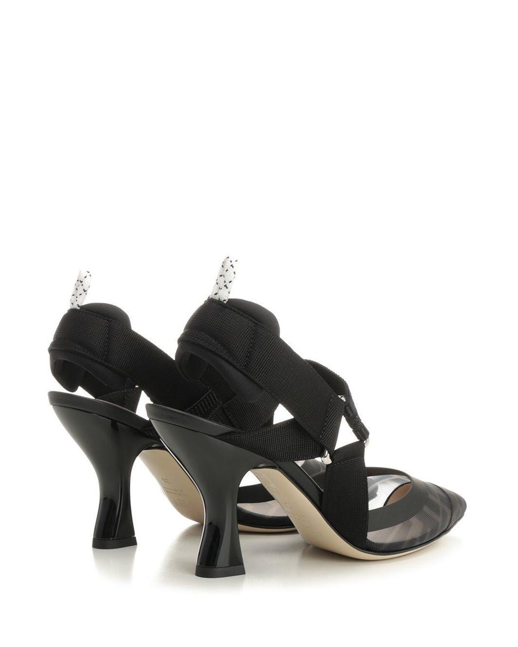 Fendi Black "Colibrã¬ Slingback