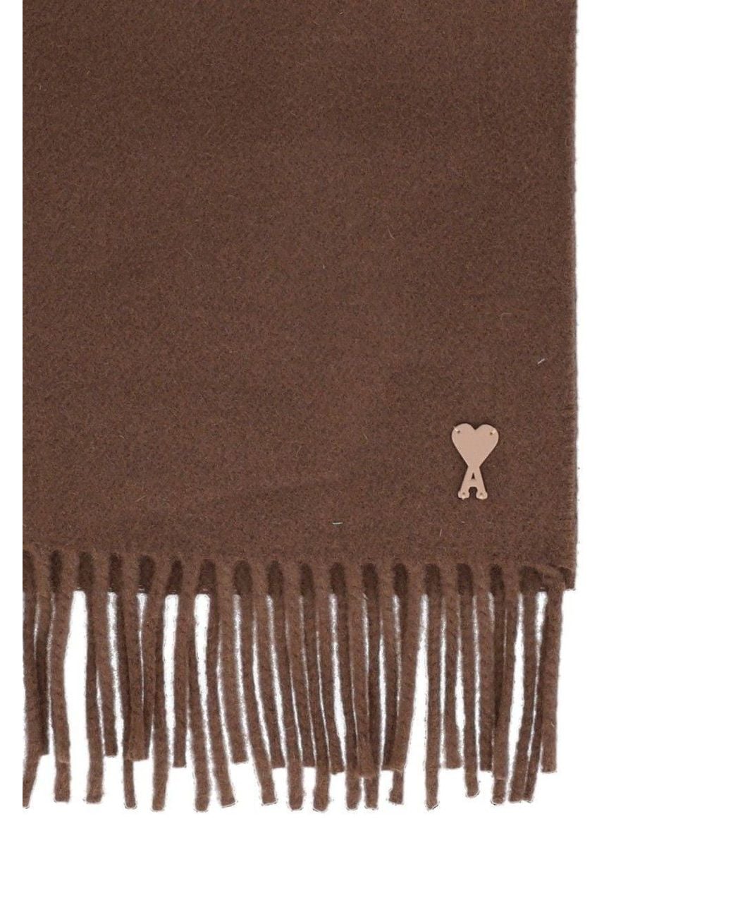 AMI Brown Ami Scarf