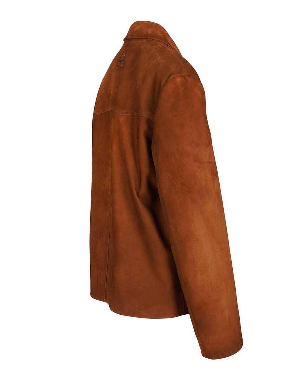 Miu Miu Brown Leather Jackets