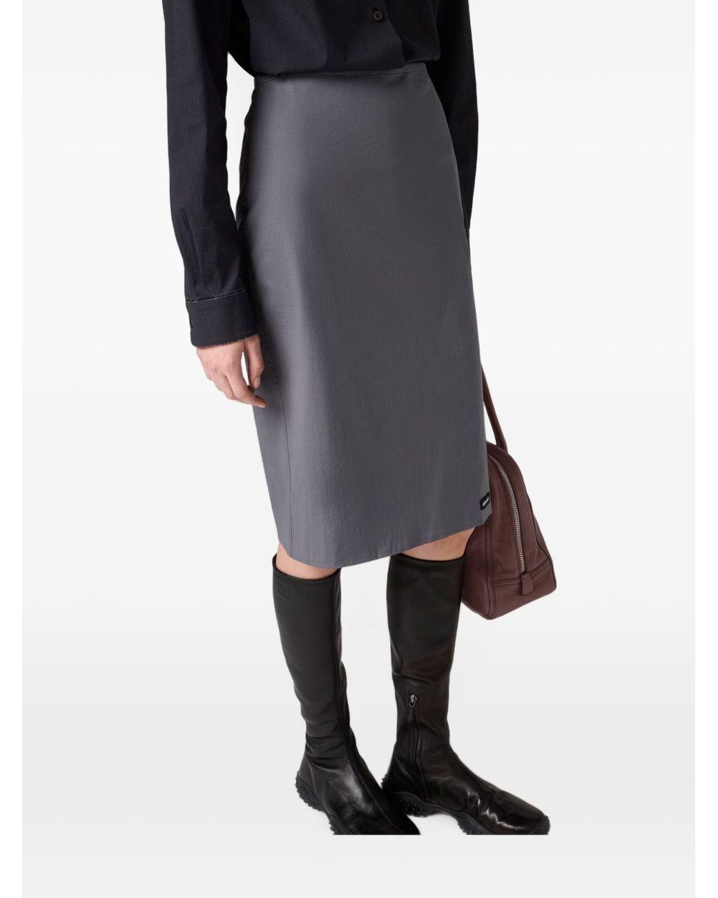 Miu Miu Gray Skirts