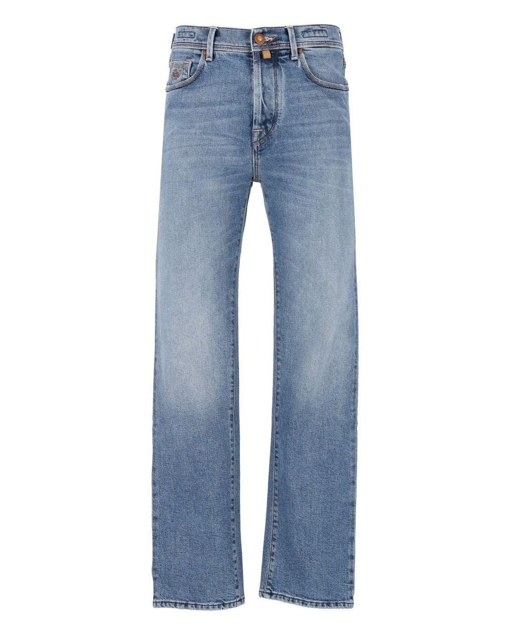 Jacob Cohen "Edo" Stretch-Denim Jeans in Blue for Men | Lyst