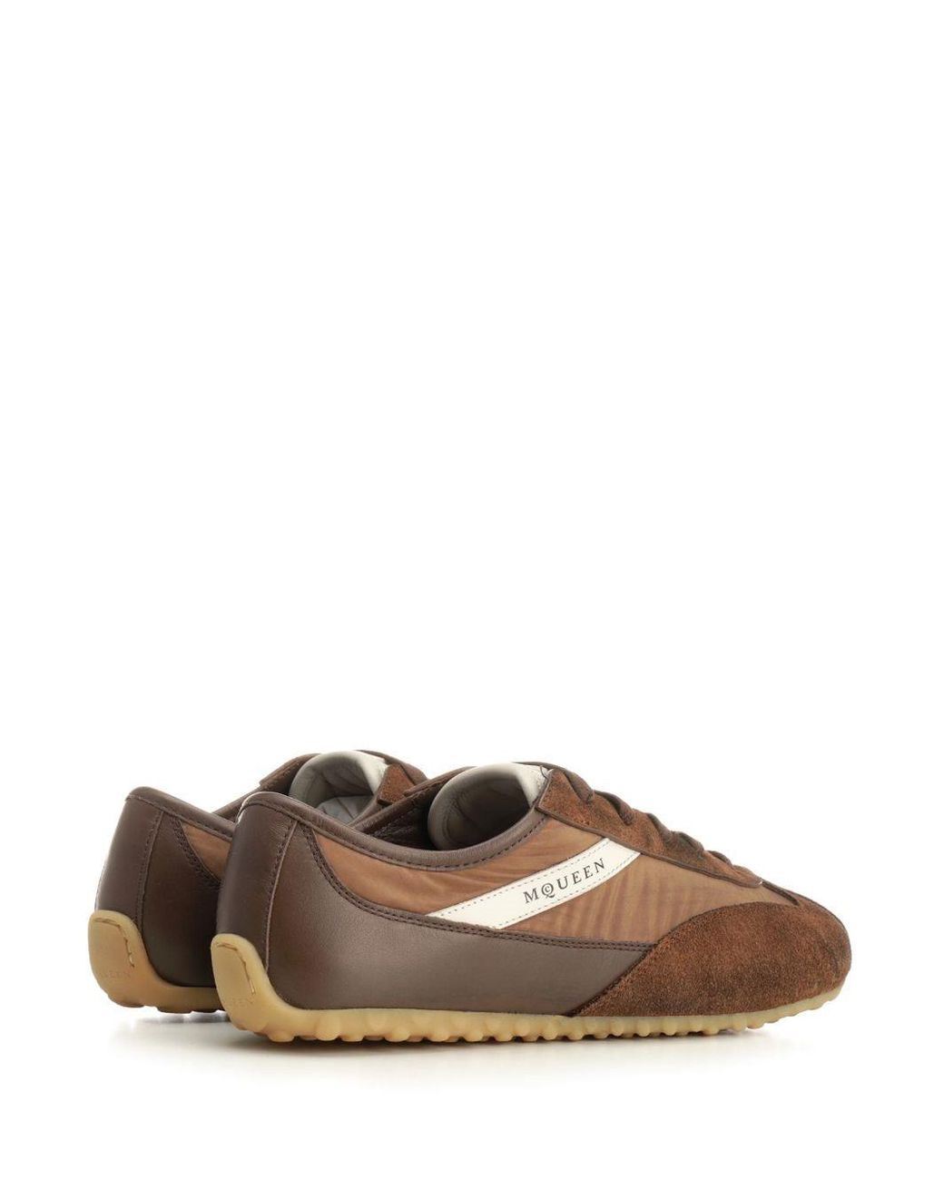 McQueen Brown Mcqueen Boxe Sneaker for men