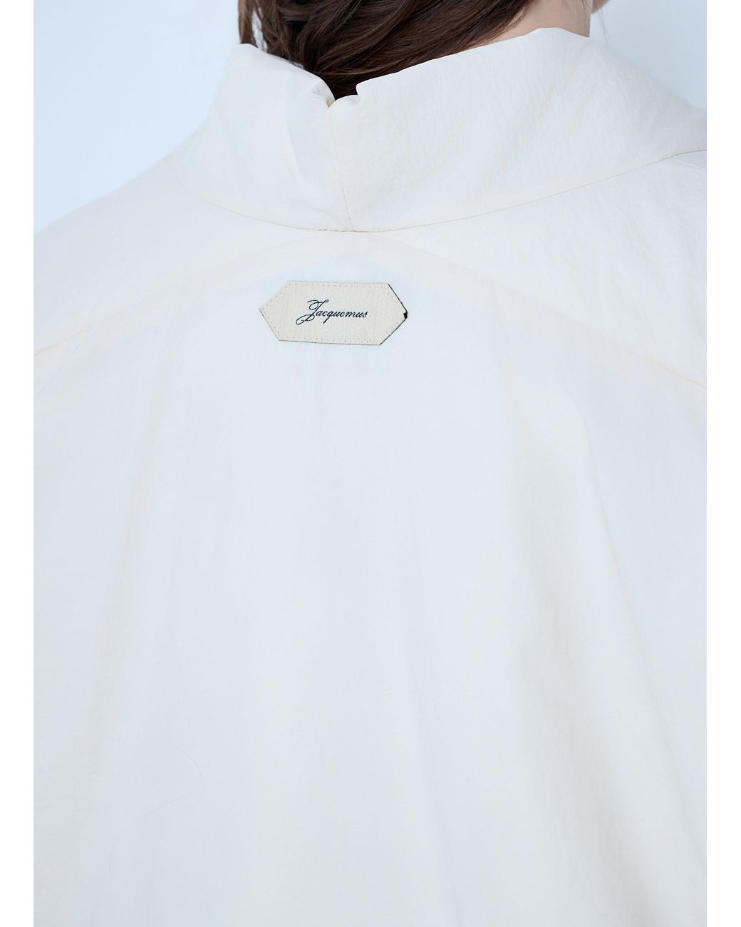 Jacquemus White The Châle Bomber Jacket
