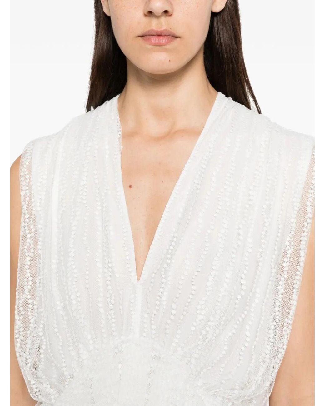 Alberta Ferretti White Top