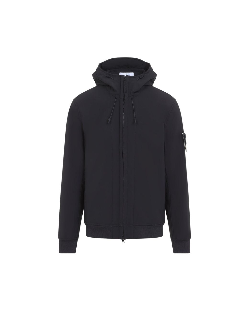 Stone Island Blue Soft Shell Jacket for men