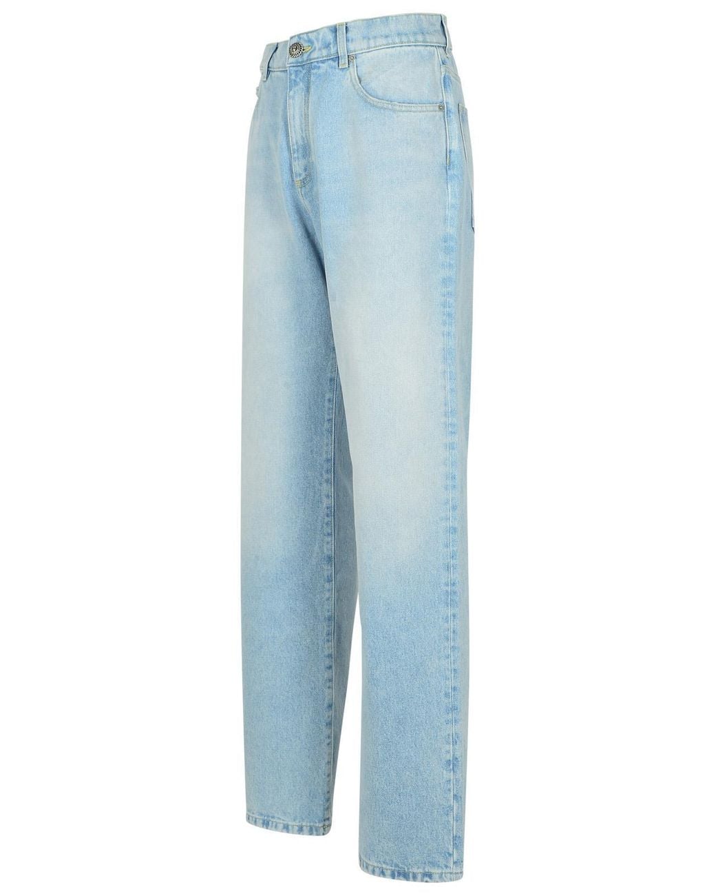 Balmain Blue Light Denim Jeans for men