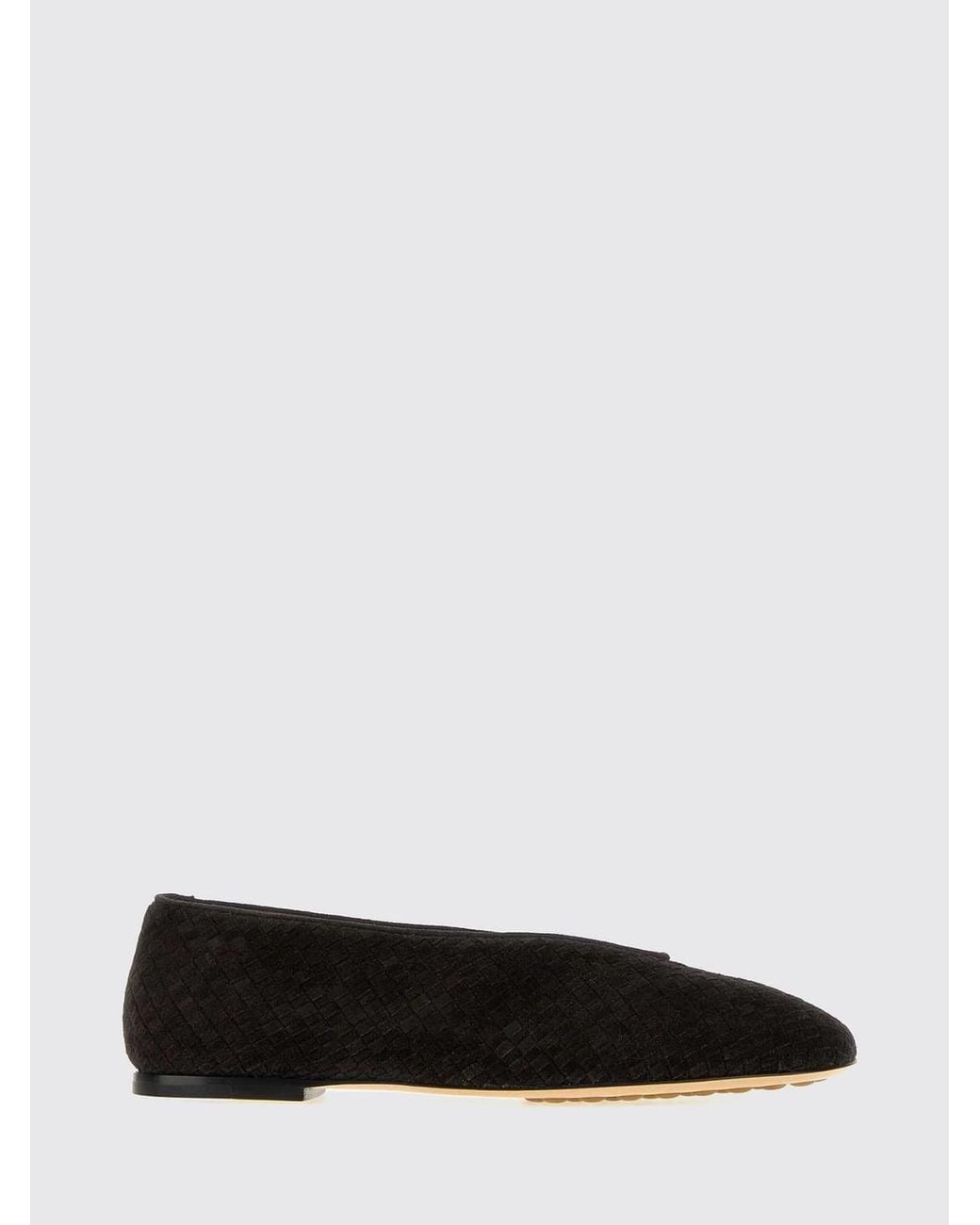 Bottega Veneta White Ballet Flat