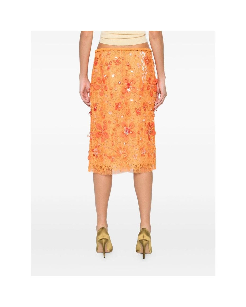 Gucci Orange Skirts