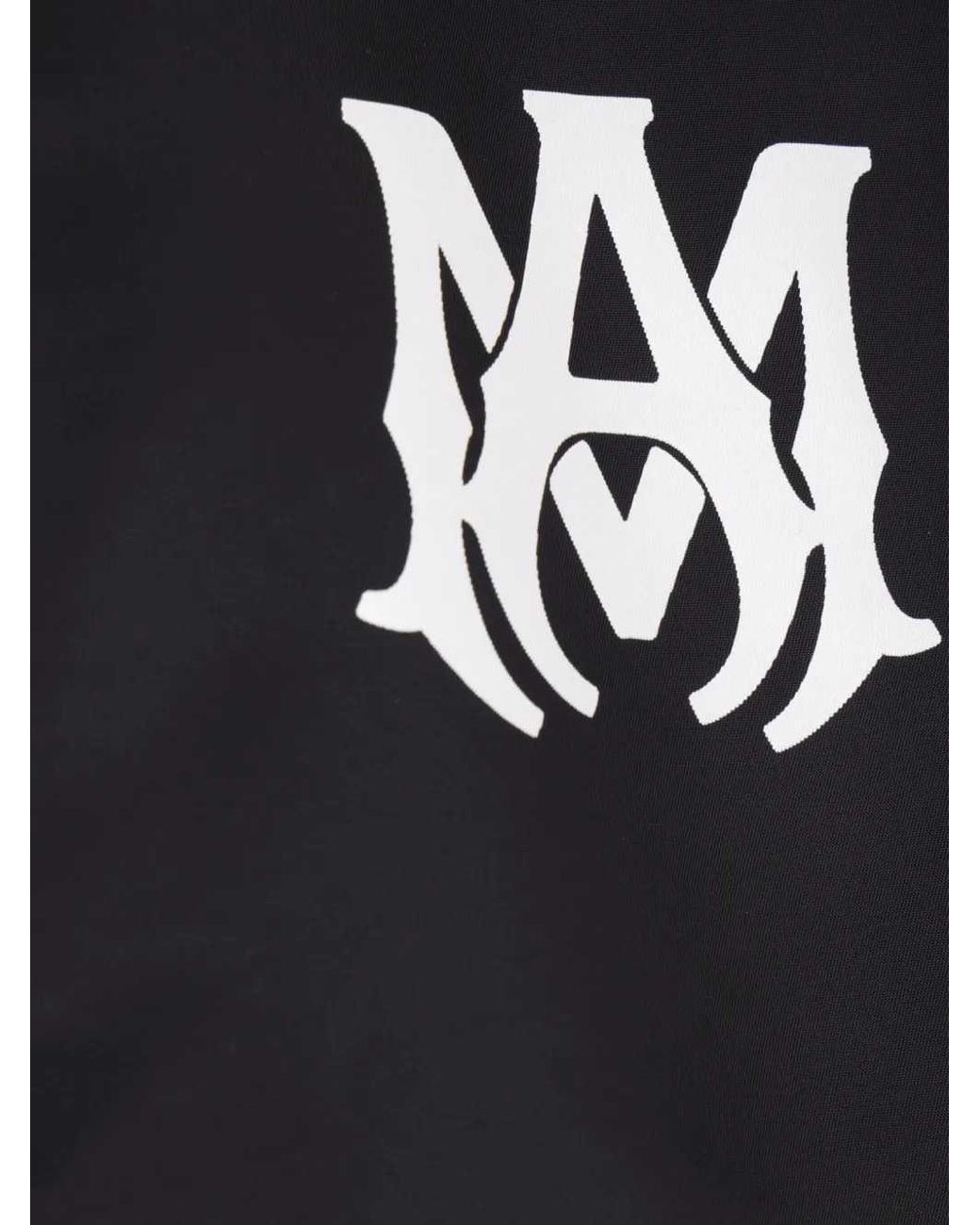 Amiri Blue Ma Logo-Print Jacket for men