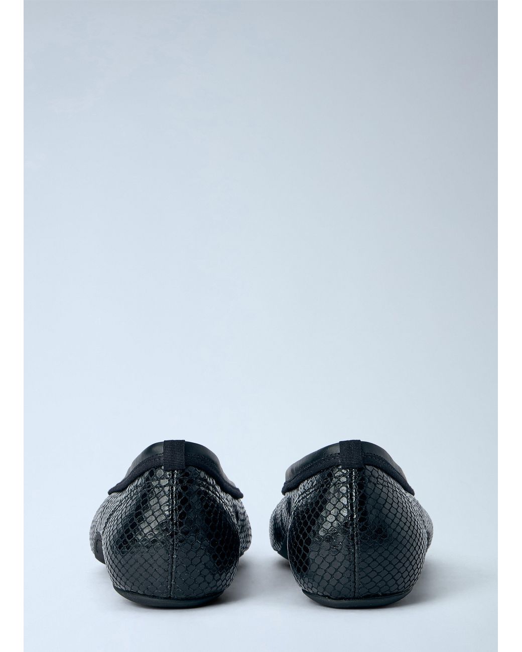 Dries Van Noten Black Mesh Ballet Flats