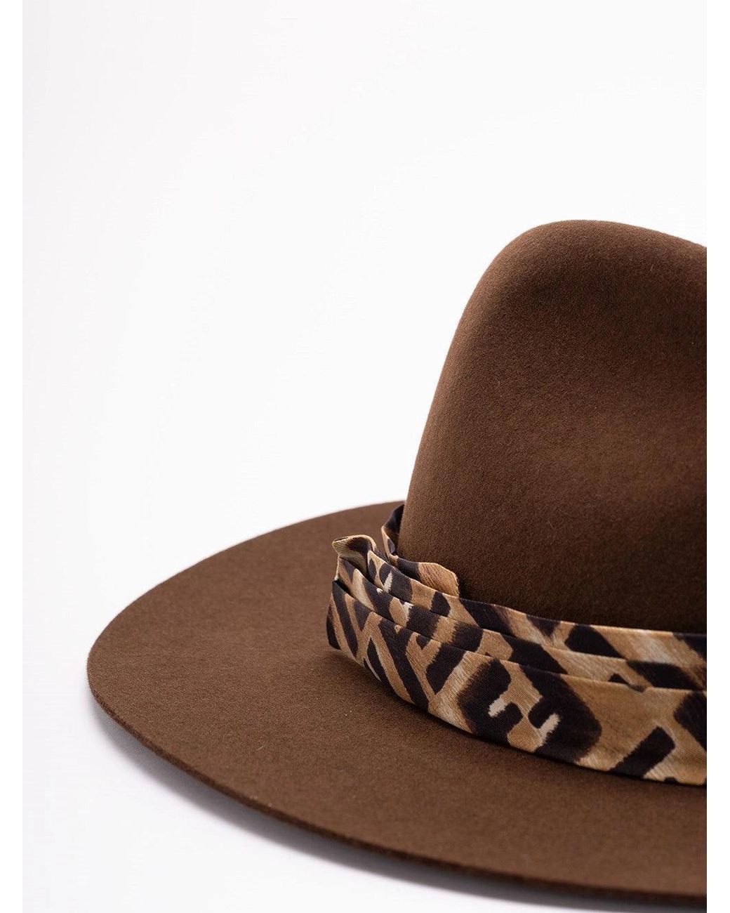 Fendi Brown Hat