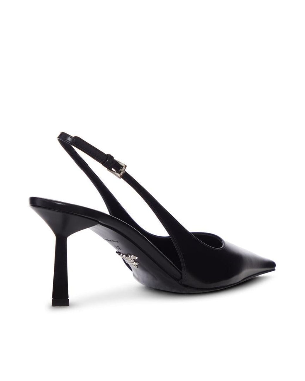 Prada White Leather Slingback Pump