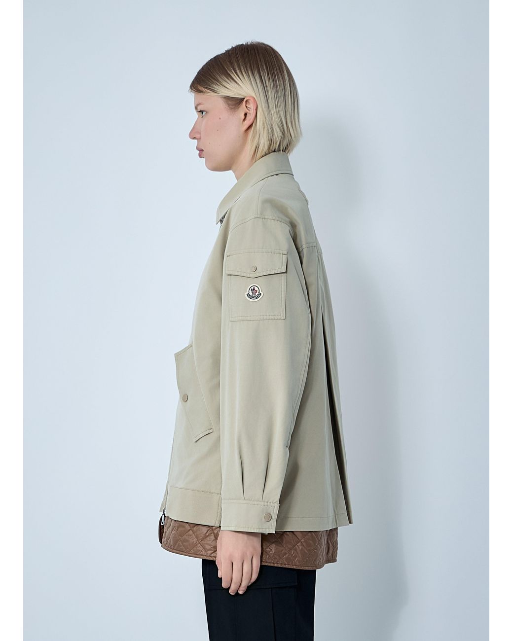 Moncler Gray Felci Jacket