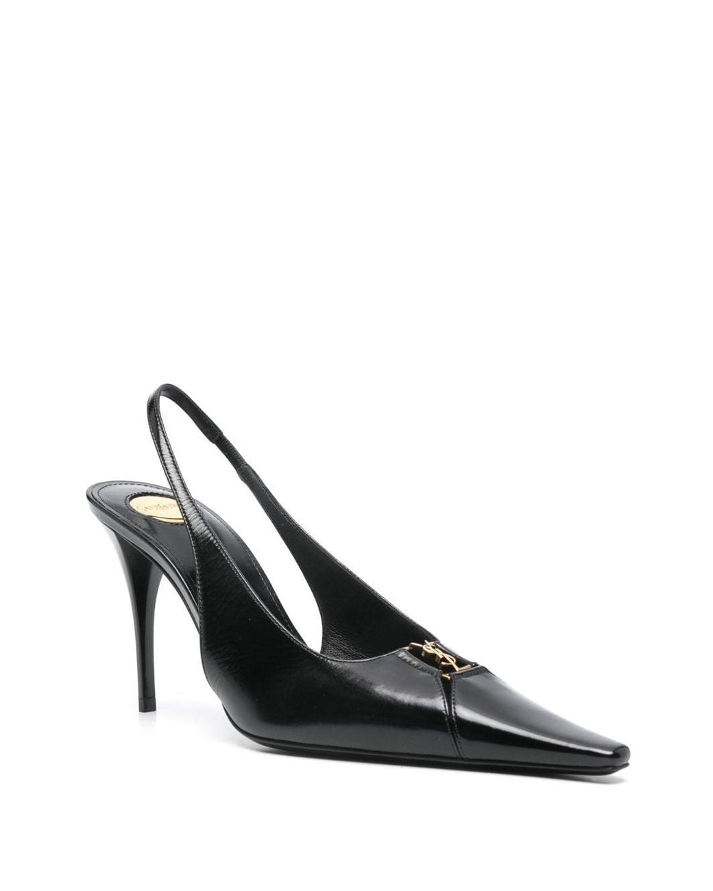 Saint Laurent Black Low Shoes