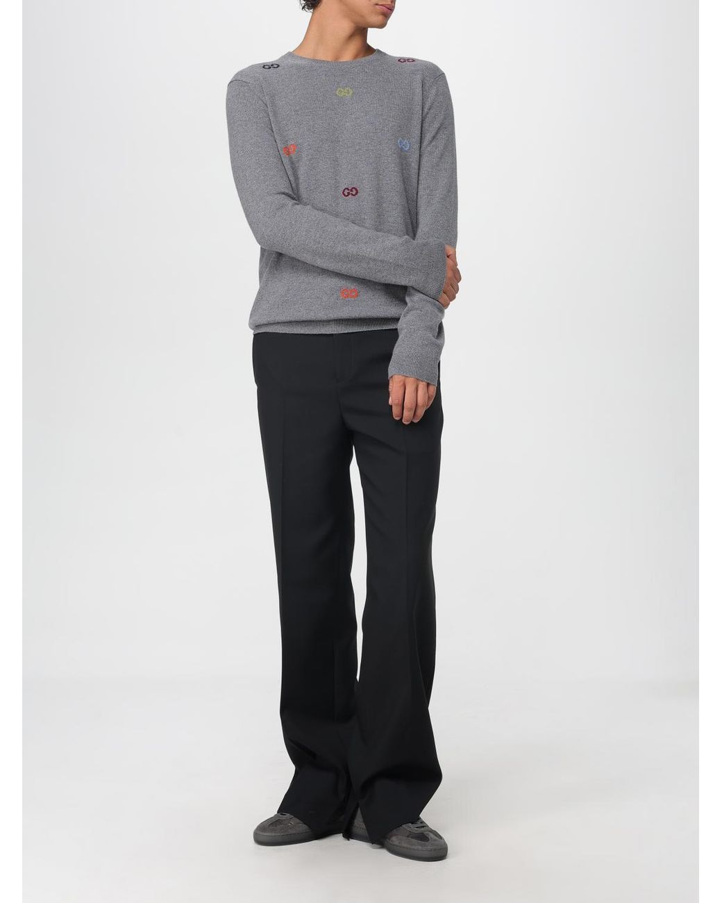 Gucci Gray Jumper for men