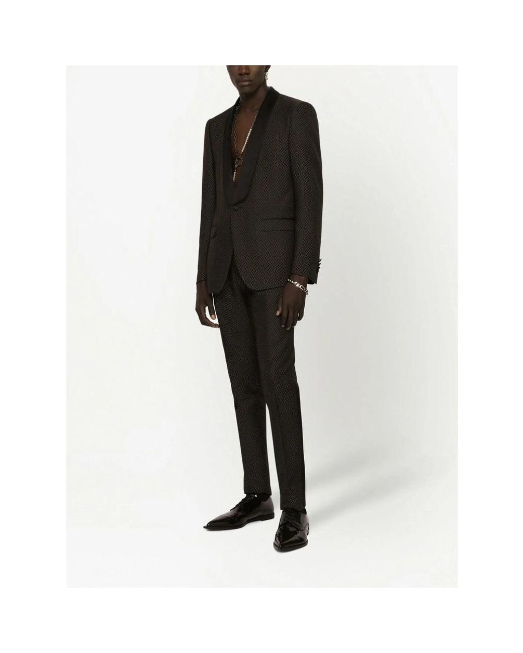 Dolce & Gabbana Black Jackets for men