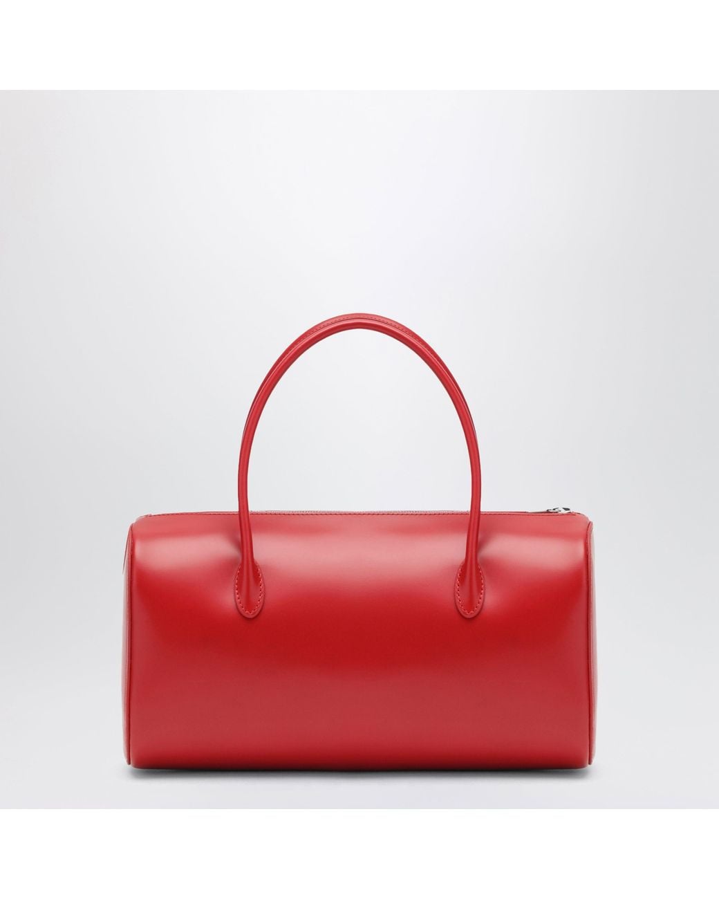 Auralee Red Mini Boston Bag