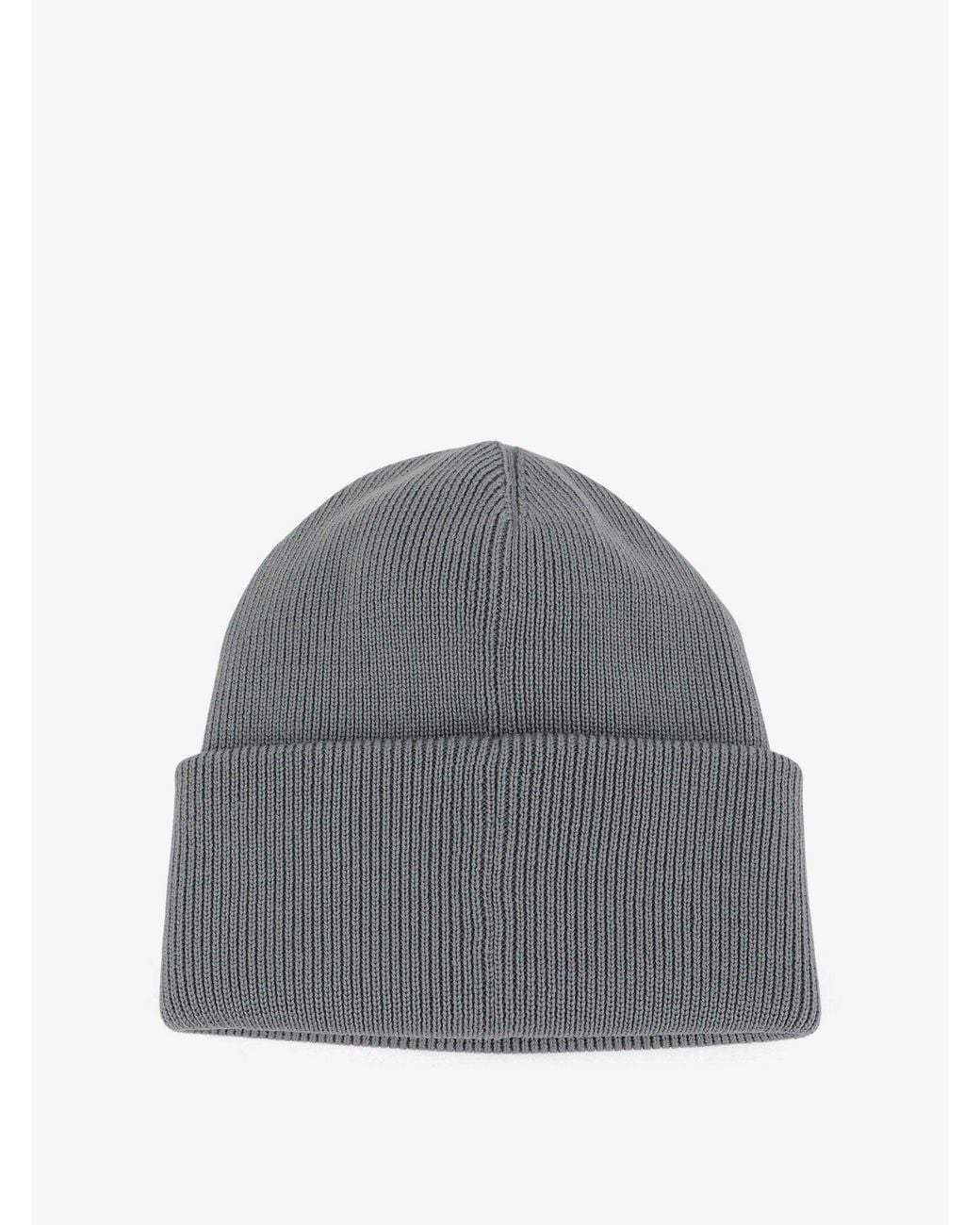 Canada Goose Gray Wool Hat for men