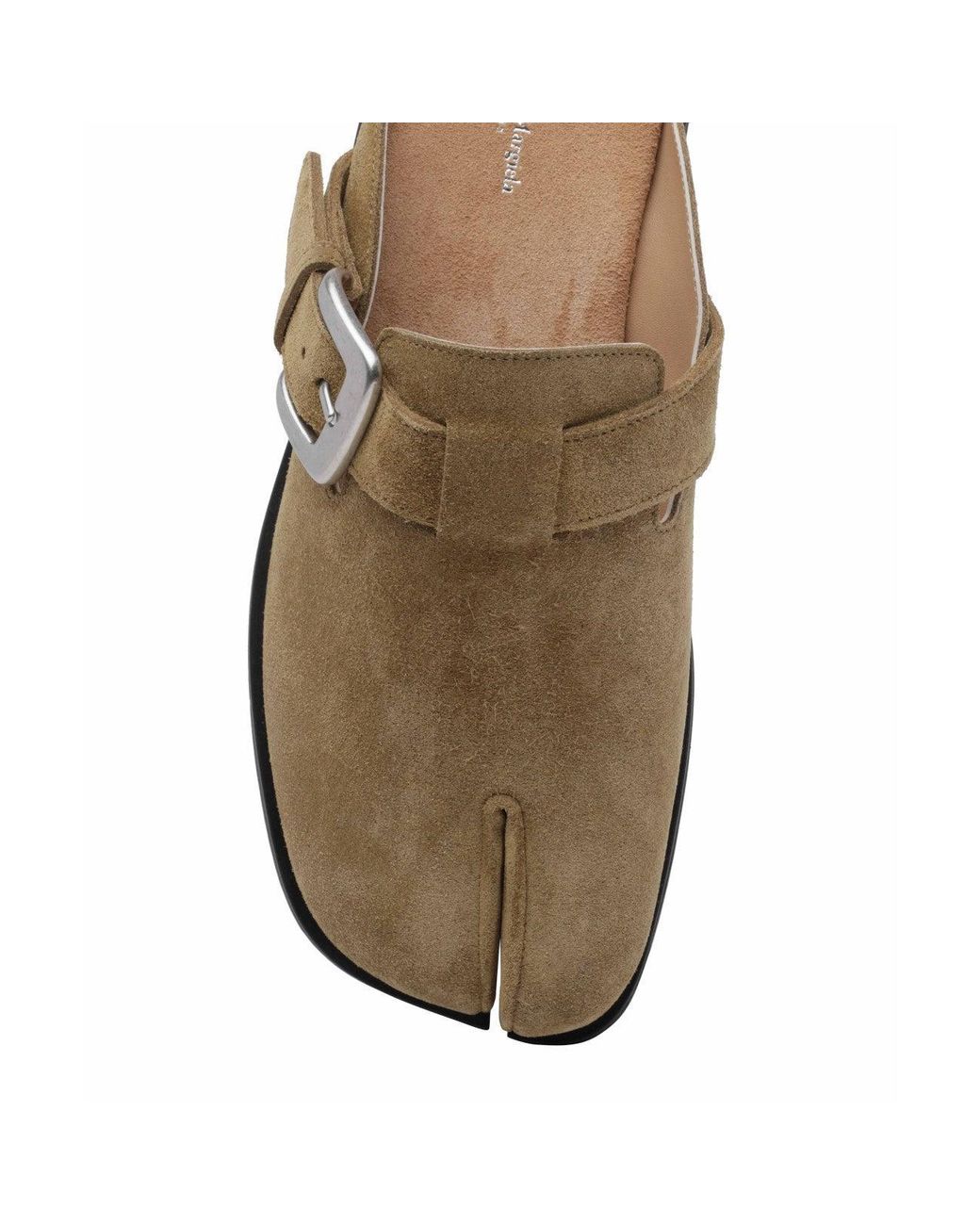 Maison Margiela Brown Tabi Mules for men