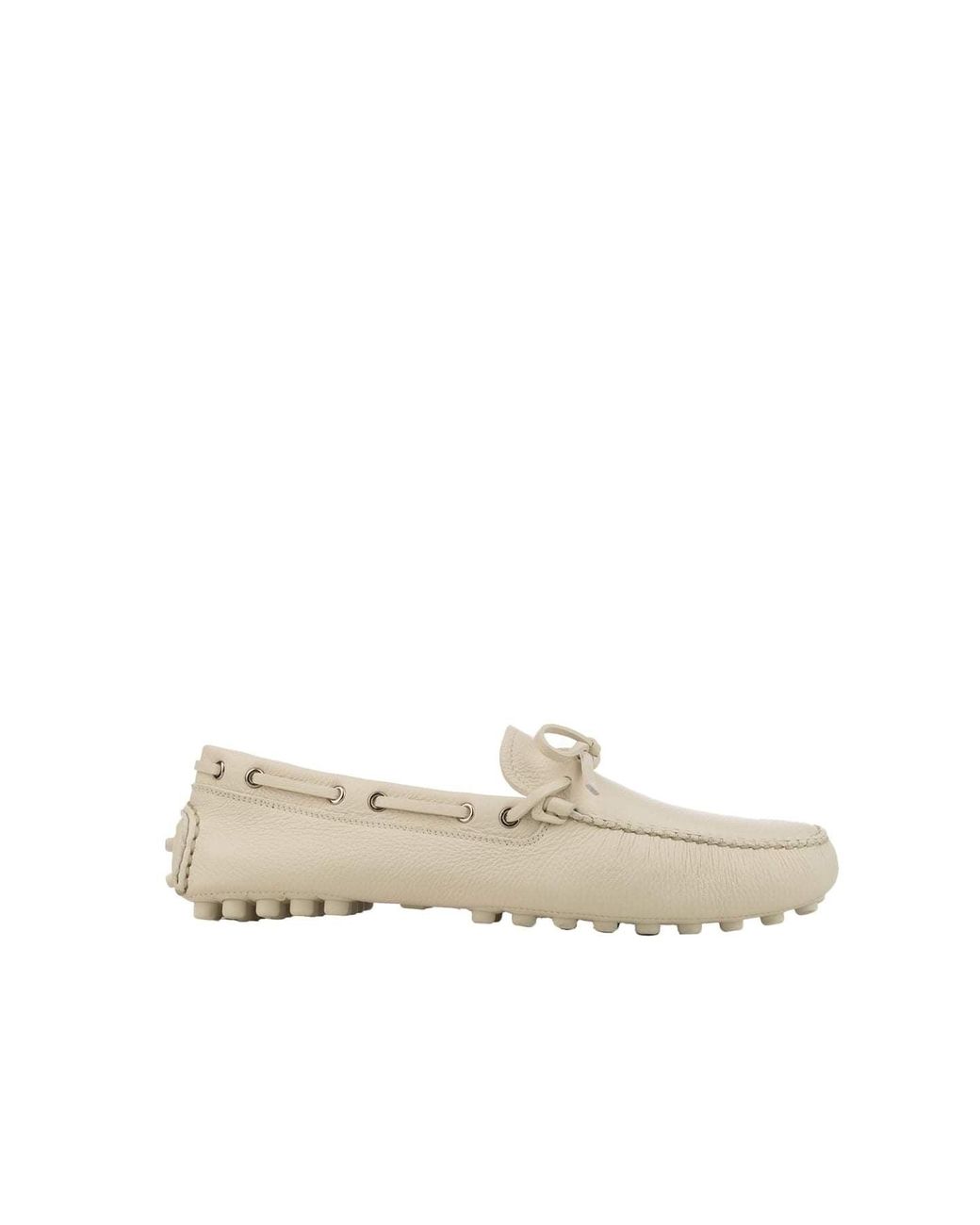 Prada White Shoes Loafers for men