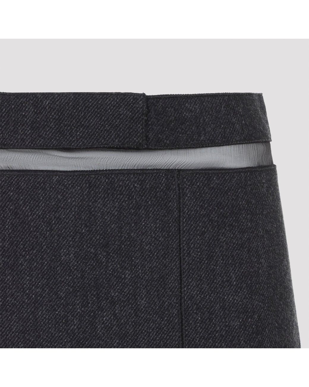 Prada Gray Skirt