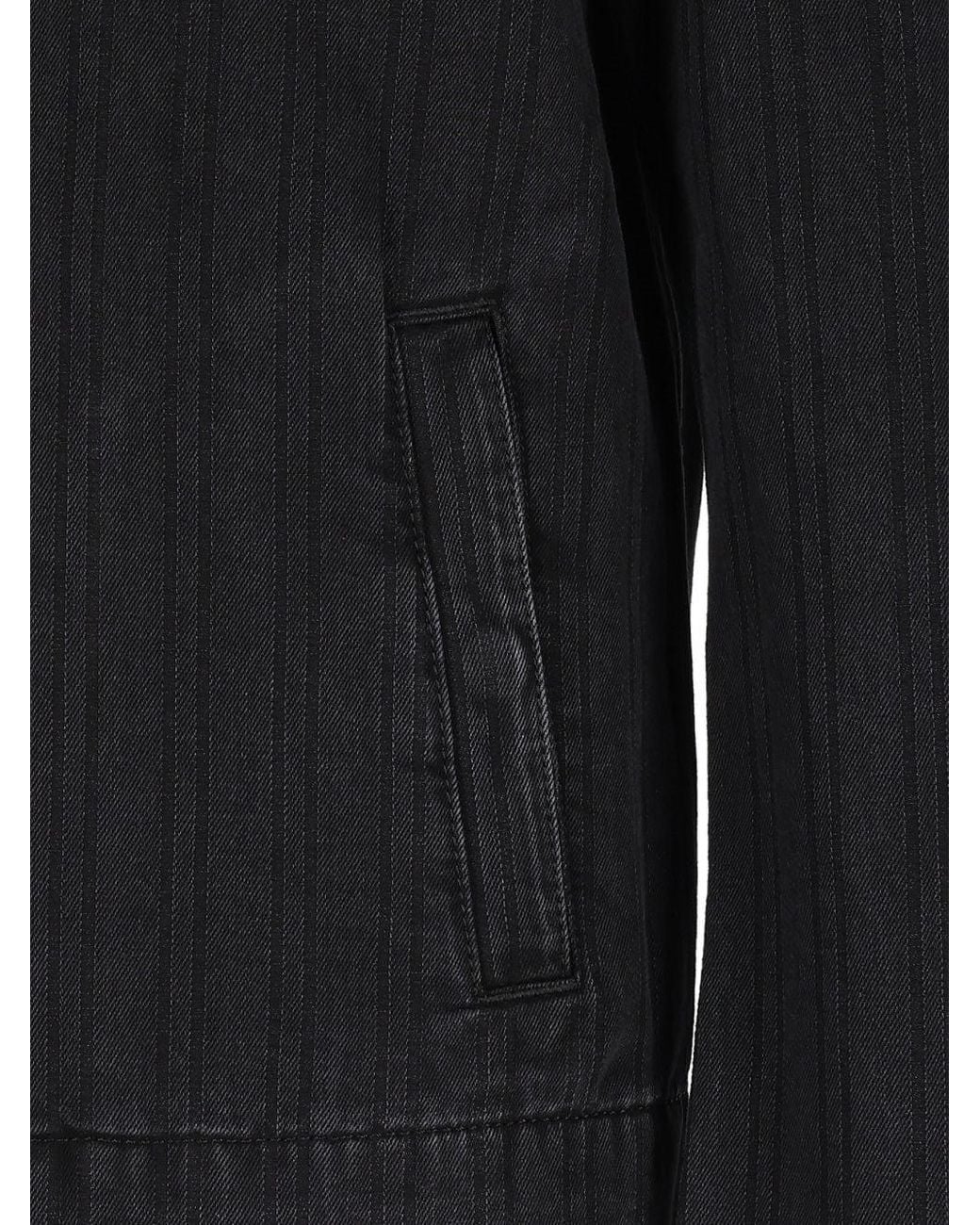 DIESEL Black D-Rohe Denim Jacket for men