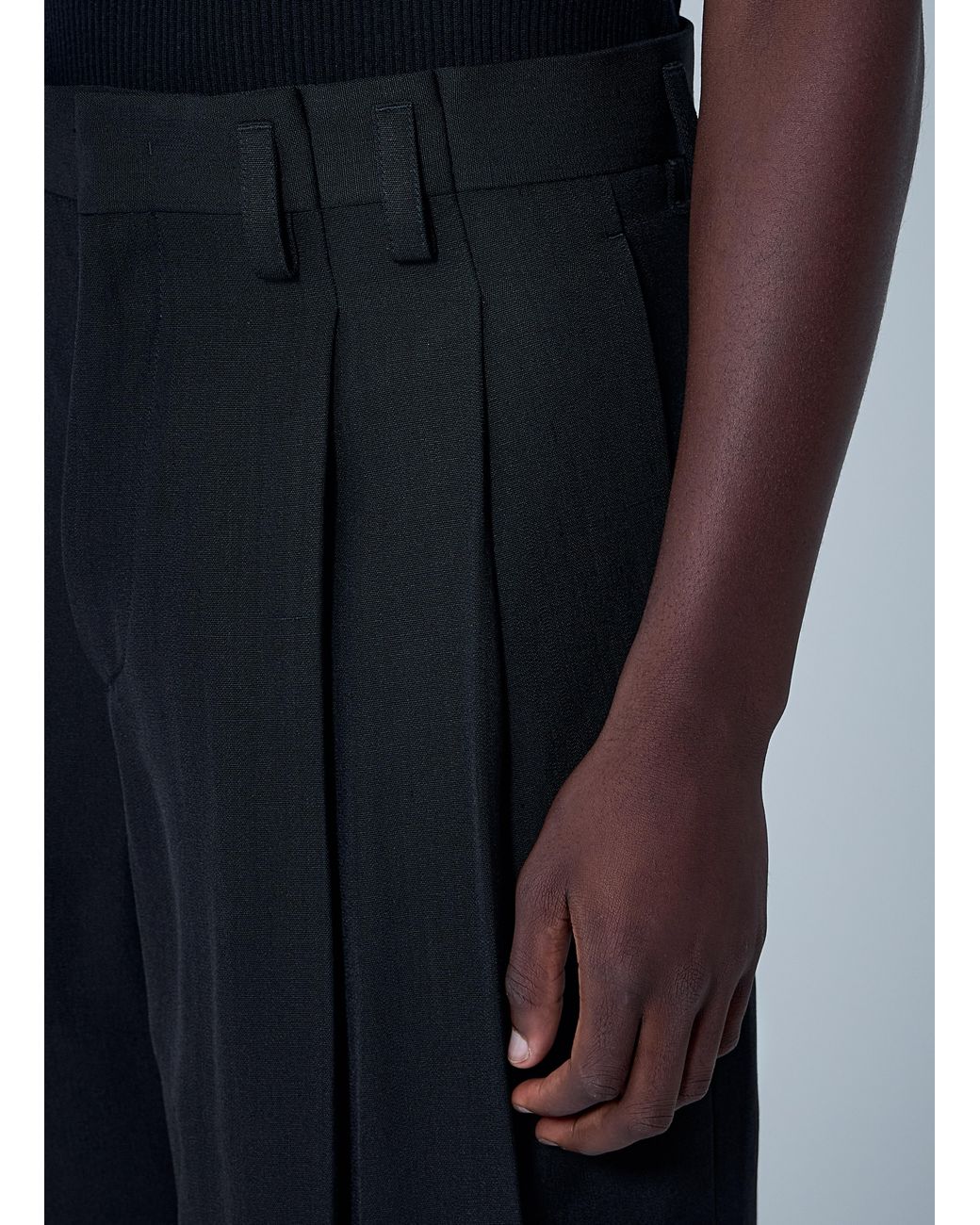 Jil Sander Blue Tailored Wool Pants for men