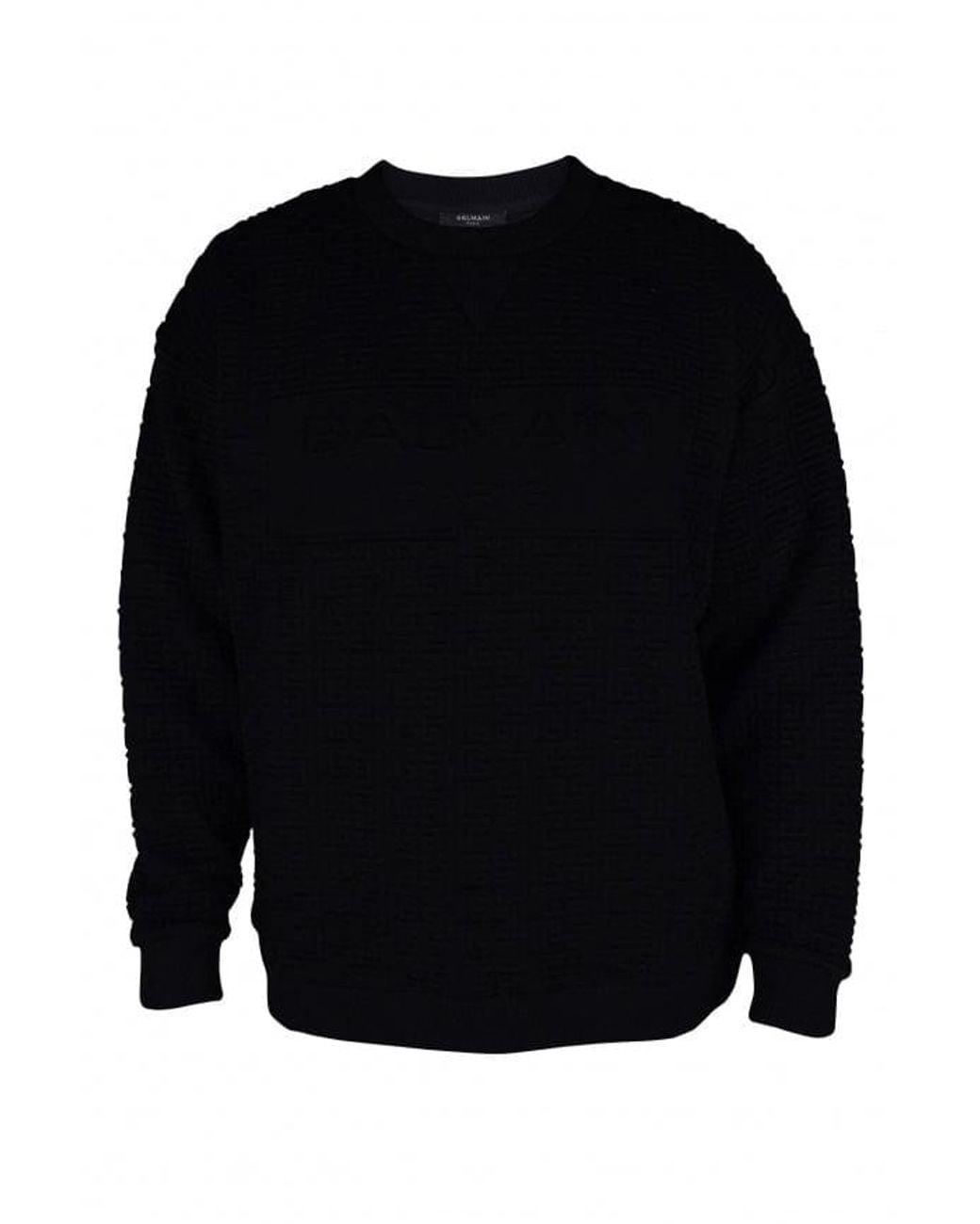 Balmain Black Sweater for men